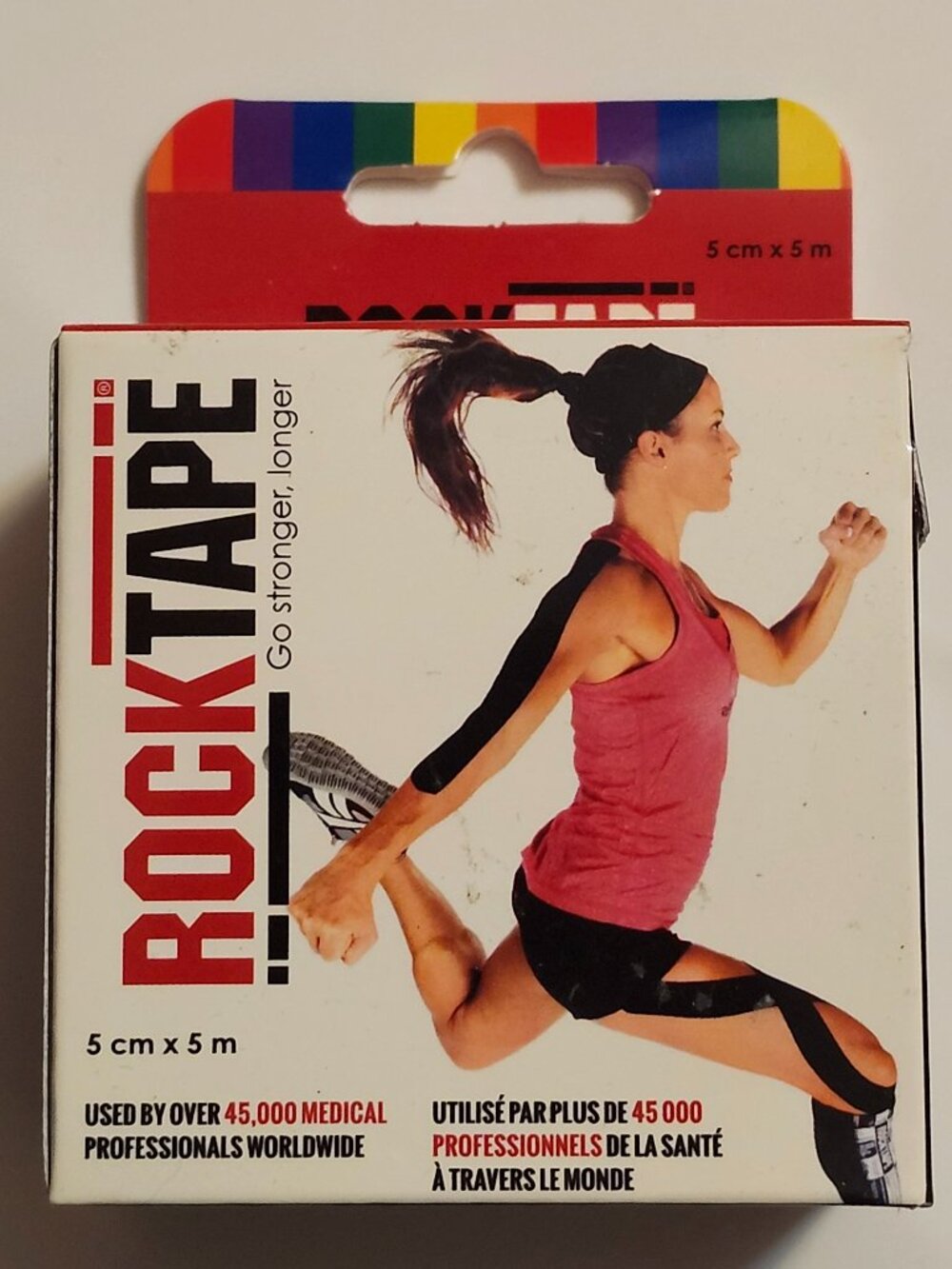 Rock Tape Original 2 Inch Water Resistant Kinesiology Tape RAINBOW NEW